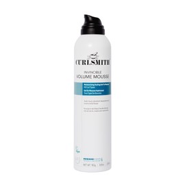 CURLSMITH - Invincible Volume Hair Mousse, Instant Volume, Alcohol Free, Non-Sticky, for Wavy, Curly or Coily Hair, Vegan (200ml/6.8fl oz)