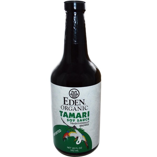 Eden Foods Organic Tamari Soy Sauce, 20 fl oz (592 ml)