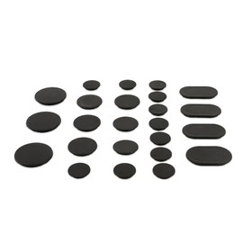 PIT66 Blend Door Foam Fix, Compatible with 1998-2012 VW Beetle (Mk4)/1992-2005 VW Jetta Golf (Mk3, Mk4)/1993-2005 VW Jetta (B4, B5, B5.5)/EuroVan, Most Transporters/Winnebago Rialta Black 23 pcs