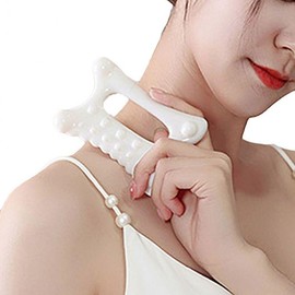 Facial meridian gua sha massage tool self-body body care products white