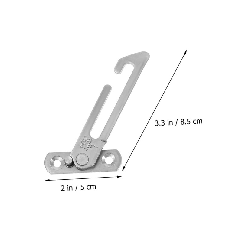 UKCOCO 2sets Window Security Lock Opening Angle Safety Restrictor for