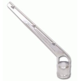 2 3/8" X 1 5/8" Barbed Wire ARM - 45-Degree for Chain Link Fence (6 Pack)