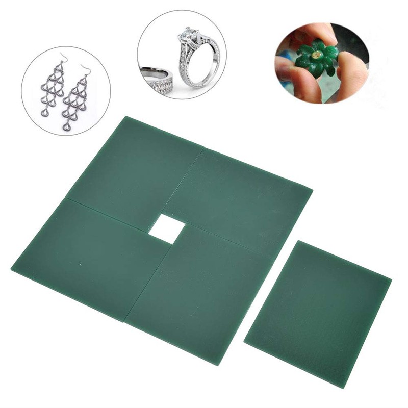 Exblue Jewelry Wax, 5pcs 2mm Carving Wax Jewelry Sliced Modeling