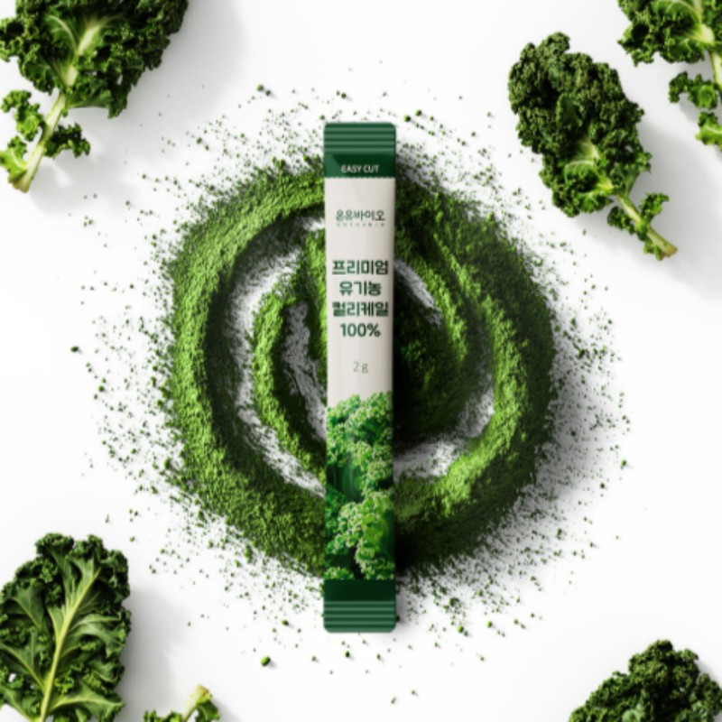 Onyu Bio Curly Kale 100 Freeze Dried Powder Sticks 20