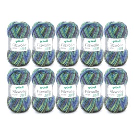 Gründl Felting wool.