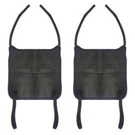 VX Back Mesh Cover for Backpacks, Washable Easy Installation, Breathable, 2 Pieces, Black VX-RYCV