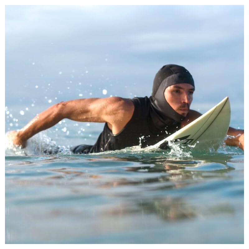 EXOWEAR Hooded Vest Unisex - Black - XL