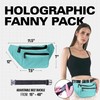Teal Fanny Pack Belt Bag I Mens Fanny Packs for