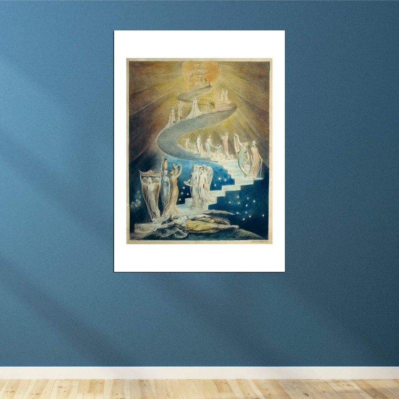 Spiffing Prints William Blake - Jacobs Ladder - Small -