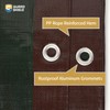 GUARD SHIELD Brown/Green Tarps Heavy Duty Plus+ Waterproof 12x20 Feet,