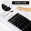Fenshine Individual Eyelashes, Volume Eyelashes, Soft Classic Eyelash Extension, Matte
