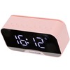 D‑88 Multifunctional Bluetooth Clock Speaker Portable Dual Alarm Clock Function