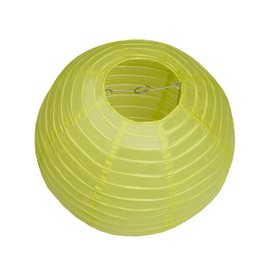 Matissa 10"(25CM) Pack of 6 Paper Lantern Wedding Party Decoration Craft Lamp Shade (Spring Green)