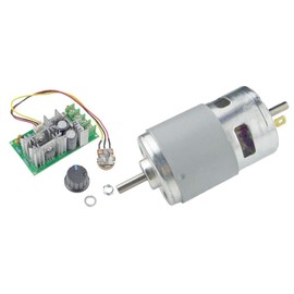 CHANCS DC Motor Double Shaft 775 12V/24V 6000RPM 12000RPM with PWM DIY Electric Saw