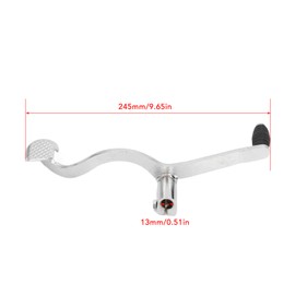 Motorcycle Shift Pedal Change Pedal Shift Pedal Shift Lever for Motorcycle Steel Alloy Replacement Repair Parts 13mm Mounting Hole Monkey Z50 Z50A Z50J Motorcycle Replacement