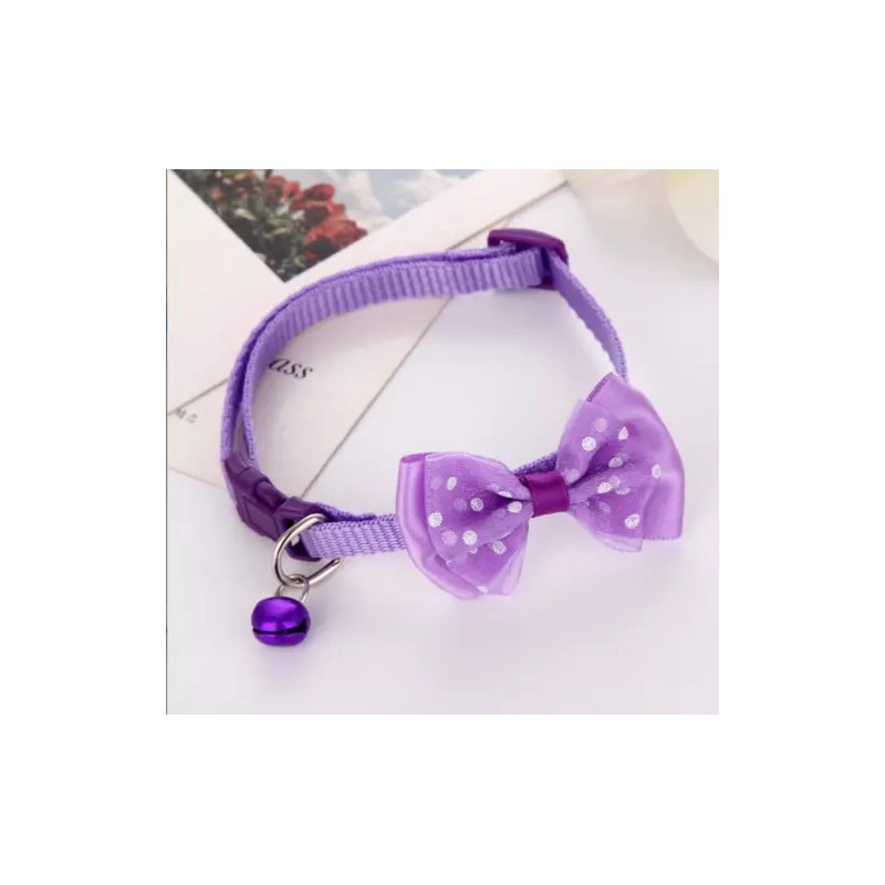 speedway Nylon Cat Cute Collar with Bell bow tie for