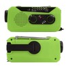 Emergency Radio Hand Power Generation Solar Radio with LED Flashlight
