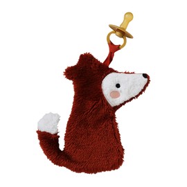 VERTBAUDET Dummy Chain Cuddly Toy Sherpa Mandarin TU