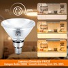 Jaenmsa PAR38 Halogen Flood Light Bulbs 90W 120V, 4Pcs Halogen