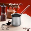 Alpine Cuisine Stainless Steel Coffee Warmer, 16oz with Ergonomic Hanging