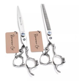 Remmar Co Set 2 Tijeras Estilista Barbero Envío Gratis 7 Pulgadas  28d