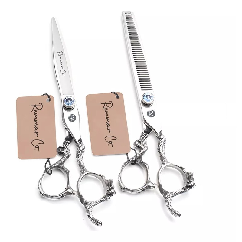 Remmar Co Set 2 Tijeras Estilista Barbero Envío Gratis 7