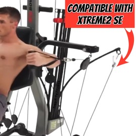 TreadLife Fitness Replacement Cable w/Hook Assembly (1 x Cable) - Replacement for Bowflex Xtreme2 Gyms - 150" Inch