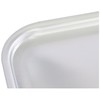 Agnelli Deckel rechteckig für Röster, Aluminium BLTF, Silber, Aluminium, Silber,