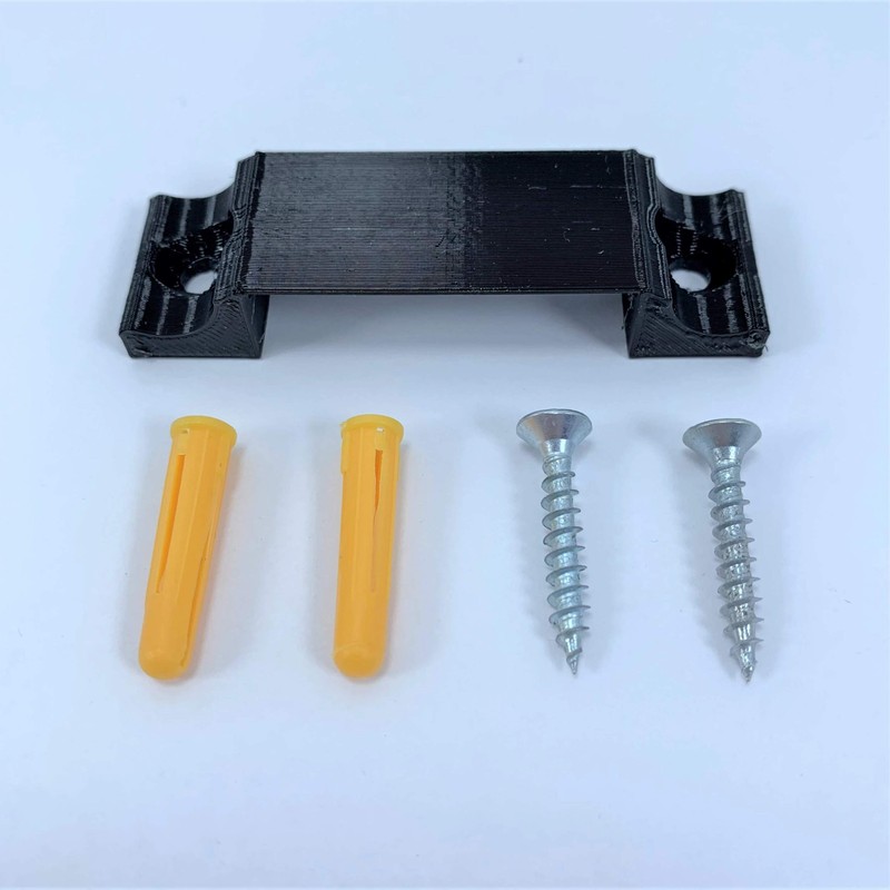 Tape Measure Wall Mount/Bracket Black