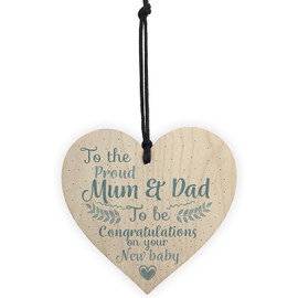RED OCEAN Mum & Dad To Be Baby Shower Birth Gift Congratulations Mummy Daddy New Baby Bump Present