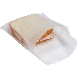 FSE Small Disposable Fold Top Sandwich and Snack Bags, 6-3/4" x 7-3/8", 2,000 Count