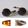 znakeauto 2X Smoked Lens Full LED Amber Front Fender Side