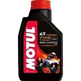 Motul 11118011 7100 4T 10W40 100% Synthetic Oil for Motorcycles 3.3 gal (1 L)