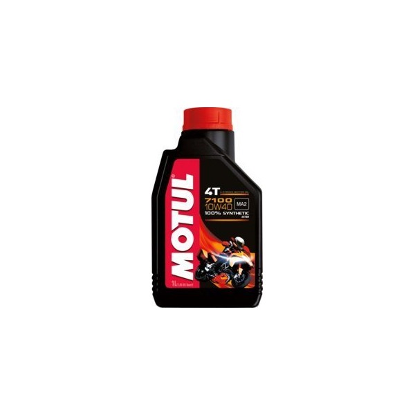 Motul 11118011 7100 4T 10W40 100% Synthetic Oil for Motorcycles