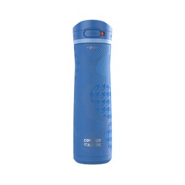 Contigo x Ally Love Jackson Chill 2.0 Stainless Steel Water Bottle with AUTOPOP Lid, 24 oz (709 mL), Stellar Jay