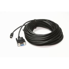 Wirenest 200ft VISCA PTZ Camera Control Cable for Sony EVI/BRC/SRG Series RS232 8 Pin Mini DIN to DB9F Serial