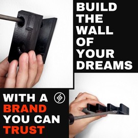 Spartan Mount for Sig Magazines | Pistol Mag Wall Display Storage Organization System | Unique Low Profile Design | Gun Safe Wall Garage | Gun Room Mounting Solution (P938 Mag (3 Slot))