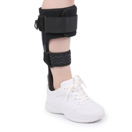 Tairibousy Medical AFO Foot Drop Brace Ankle Foot Orthosis Drop Foot Stabilizer Support for Walking with Shoe for Men and Women for Stroke, MS, Hemiplegia Foot Drop, ALS (Small-Left)