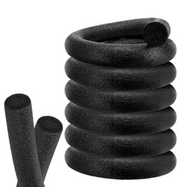 PATIKIL 3-5/32" Inch(80mm) Diameter x 6.56 Feet Backer Rod for Gaps and Joints, Foam Rope Caulk Crack Joint Filler Roll Seal Weather Strip for Home Construction, Black