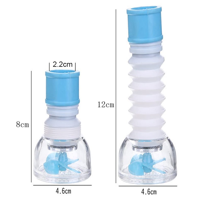 XINGSUI 2 Pcs Rotatable Splash-Proof Faucet Nozzle, Tap Water Saving