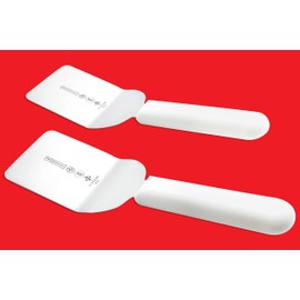 Mundial SCW5689 2 1/2-Inch Mini Turner, Set of 2, White