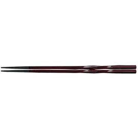 J-kitchens PBT 8.9 inches (22.5 cm) Twisted Chopsticks Teak Painted Made in Japan