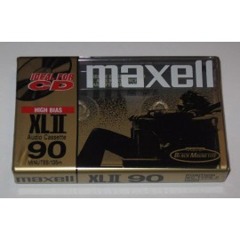 Maxell XL II High Bias 90 Minute Blank Cassette Audio Tape - NEW SEALED!!!