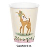 Creative Converting PC350483 Deer Little One Cups I Pink I