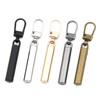 ZiSyouMa Zipper Puller Repair Replacement Zipper Repair Kit, Metal Zipper