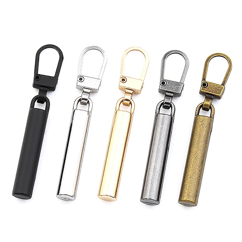 ZiSyouMa Zipper Puller Repair Replacement Zipper Repair Kit, Metal Zipper