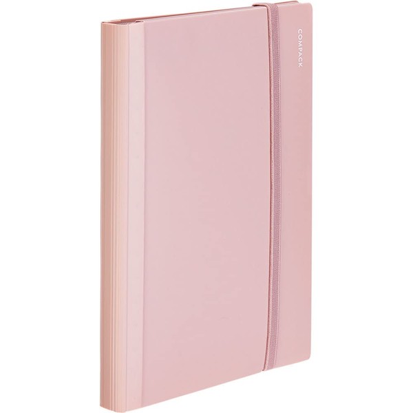King Jim CN5894H Clear File Compaq A4 Bifold 10 Pockets