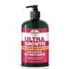 Difeel Brand Ultra Growth Shampoo, 12 oz - Made with Basil & Castor Oil, Sulfate Free, Natural , Pro Growth for Thinning Hair, Unisex
