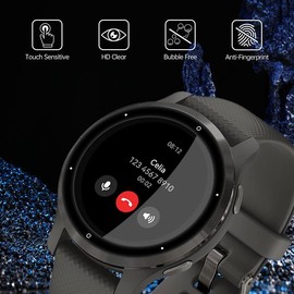 Firekite Pack of 2 Screen Protectors for Garmin Venu 2s Protection, Screen Protector for Venu 2s Film, Screen Protector for Garmin Venu 2s Protective Film [Soft TPU] [HD] [Bubble-Free] [Anti-Scratch]