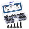 Kozelo 250pcs M3 Socket Head Cap Screw Bolt Nut Assortment